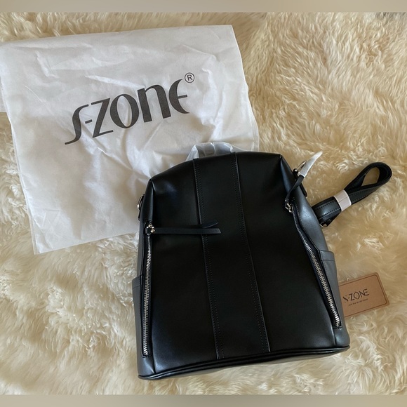 🌟NEW LEATHER S ZONE ANTI THEFT BACKPACK - Picture 3 of 13